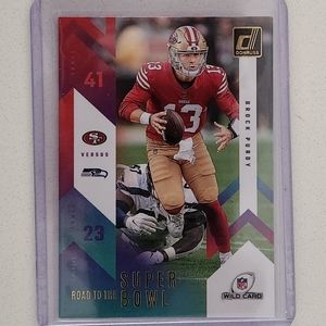 BROCK PURDY FOOTBALL CARD